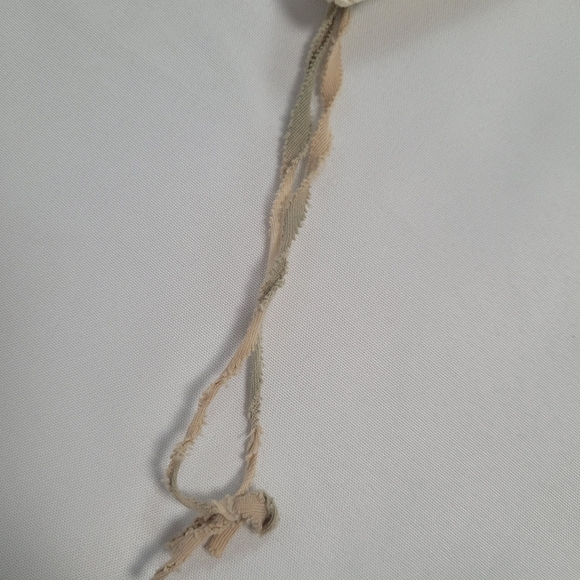 Vintage Handmade Dress Infant Doll Corduroy With Bonnet - Picture 12 of 12